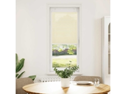 Maison Exclusive - Estor Plisado Crema 40x100 Cm Tela Ancho 39,4 Cm Poliéster