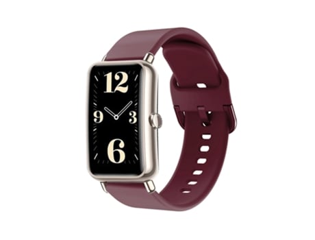 Correa de reloj inteligente para Huawei Fit Mini Color Hebilla de silicona (Rojo)