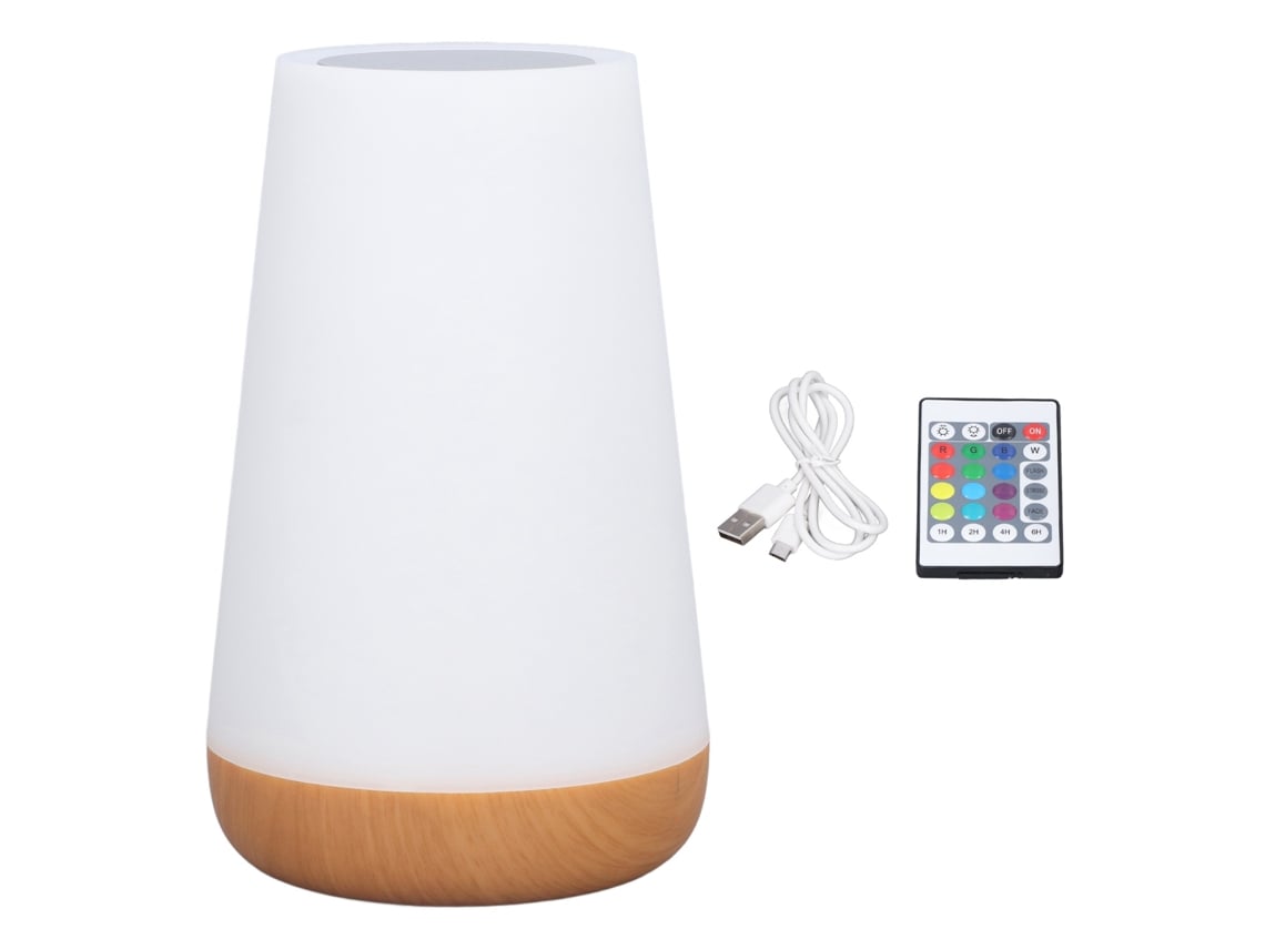 Bj-lâmpada Rgb Regulável De Iluminação Ambiental Com Sensor E Carga Usb Para Quarto, Escritório, Corredor