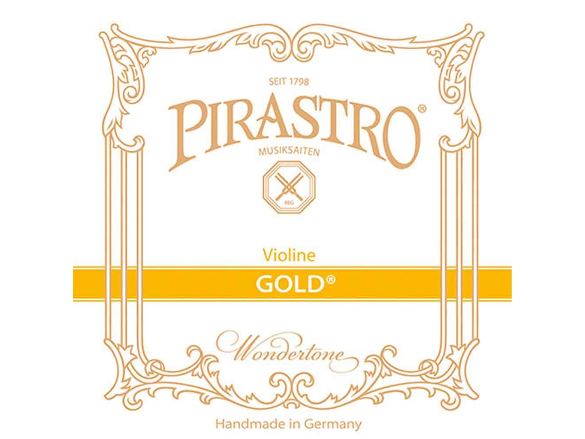 Cuerda de violín 4/4 con extremo de bucle dorado 315821 PIRASTRO (y E)