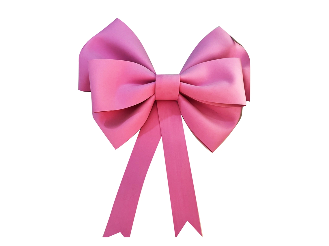 Decoración Colgante De Lazo Grande Diy Eva Sponge Bow Para Centros Comerciales Fiestas Accesorios De Fotos Rosa