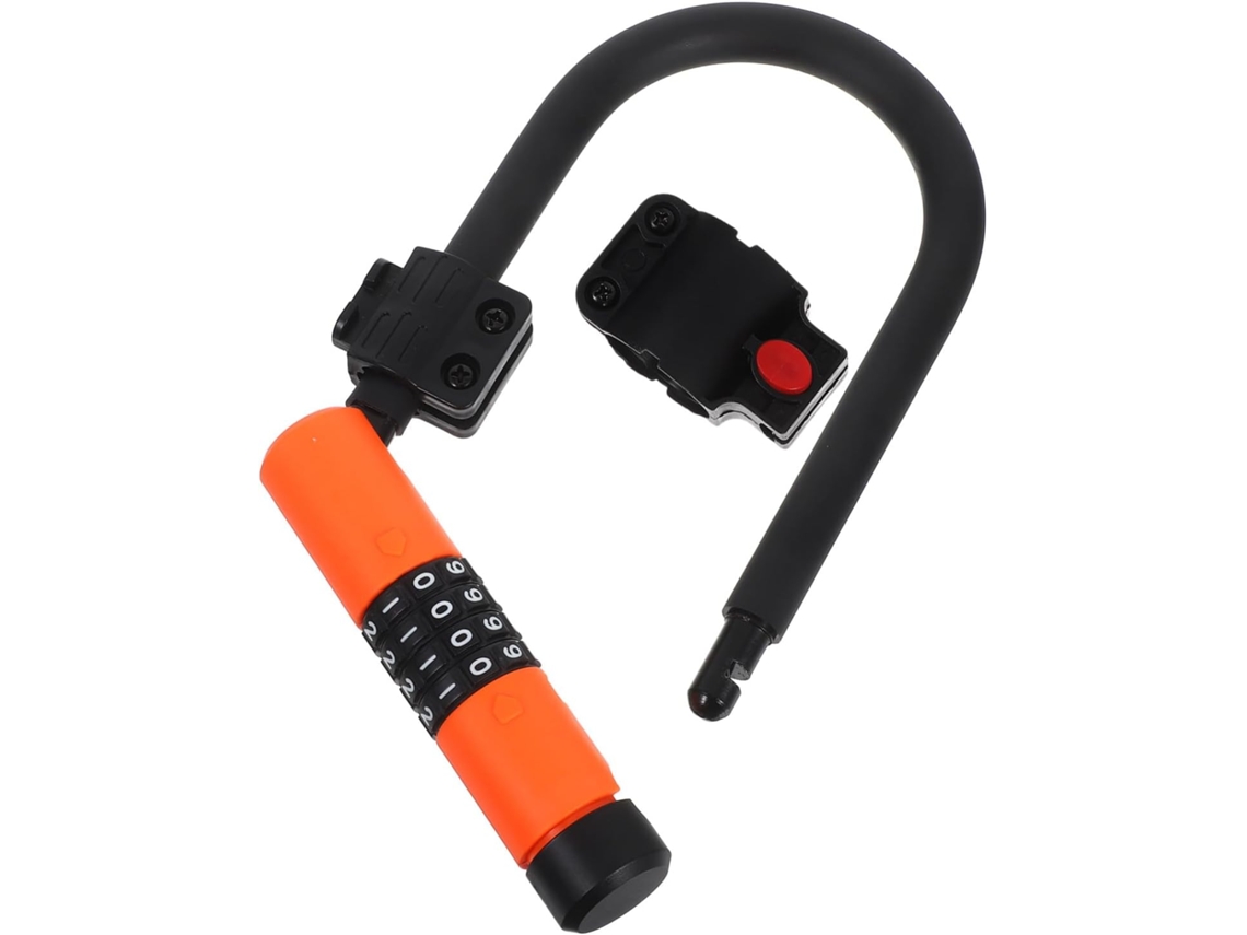 Candado De Combinación Ligero Para Bicicleta Con Forma De U