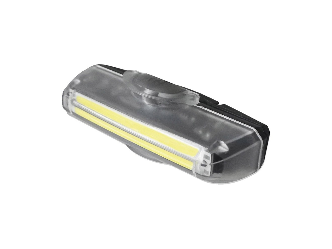Luz Dianteira Rechargable Usb Cob Led 16 Chips Transparenteeleven