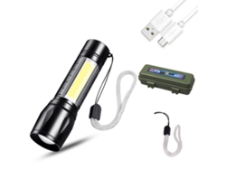 2026-linterna Portátil 10w De Alta Luz Recargable Usb Compacta Ligera Para Iluminación Al Aire Libre