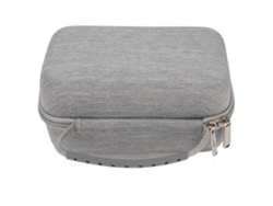 Estuche Rígido Para Altavoz Inalámbrico Portátil, Resistente Al Agua Con Bolsa De Almacenamiento, Gris Claro.