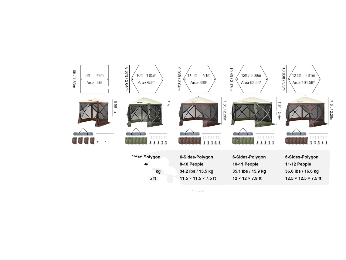 Carpa Gazebo Plegable, Diseño Espacioso de 3,8 x 3,8 m, Tela Oxford Duradera, Fácil de Montar, 3,6 x 3,6 m, Verde