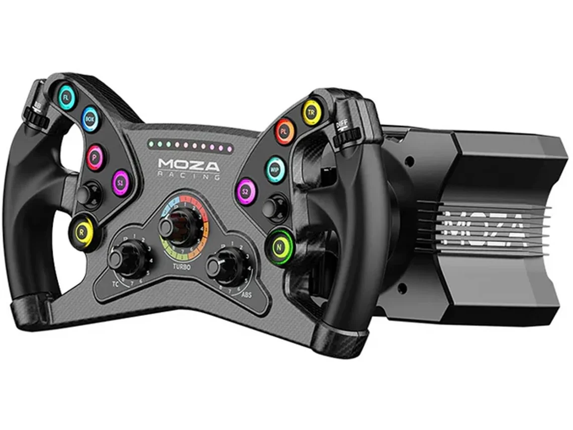 Paquete Moza Racing R9 V3 + Volante Ks - Volante De Carreras De Transmisión Directa De 9 Nm - Pc