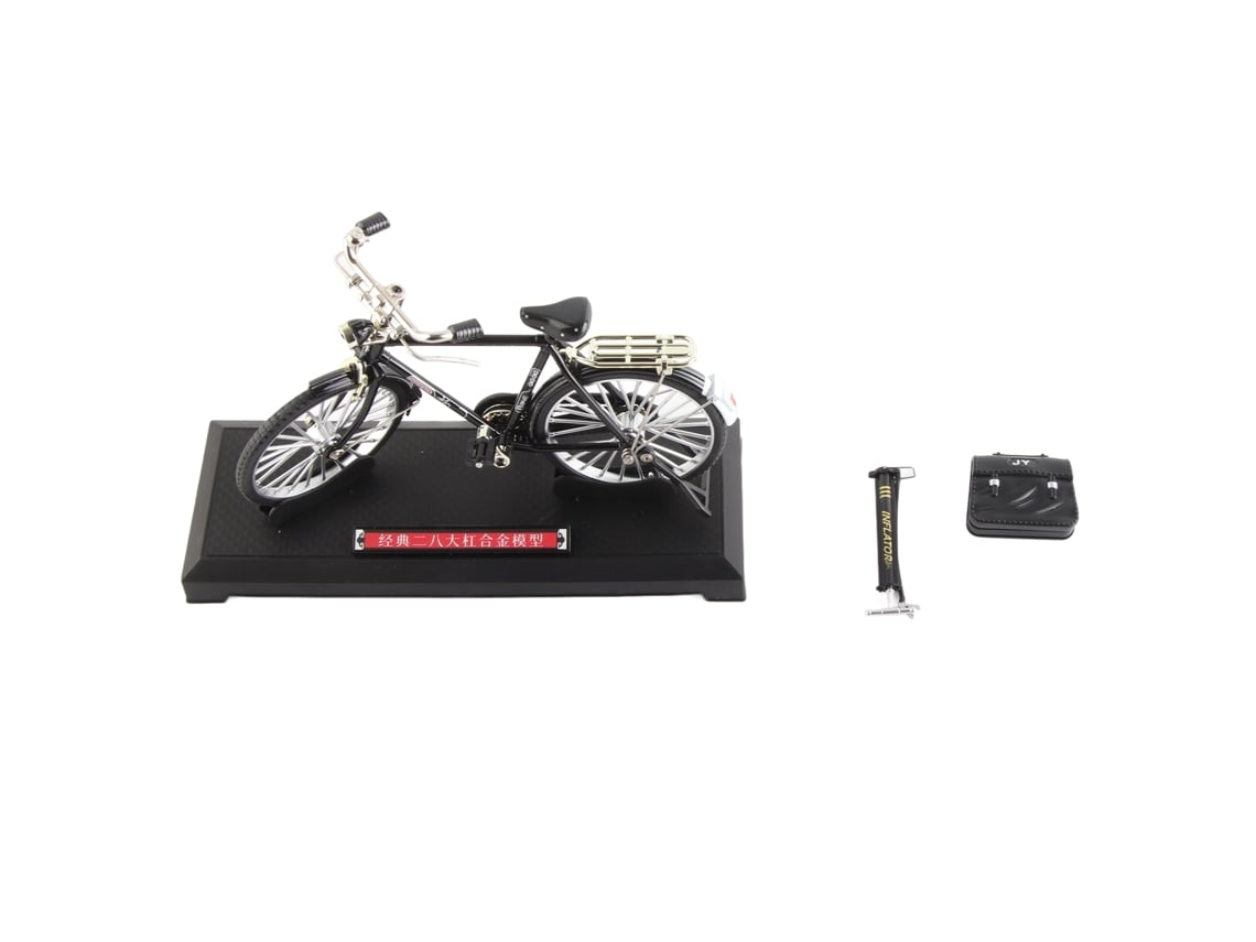 Modelo De Bicicleta De Liga Miniatura Retrô Simulação Coleção Decorativa Presente Criativo