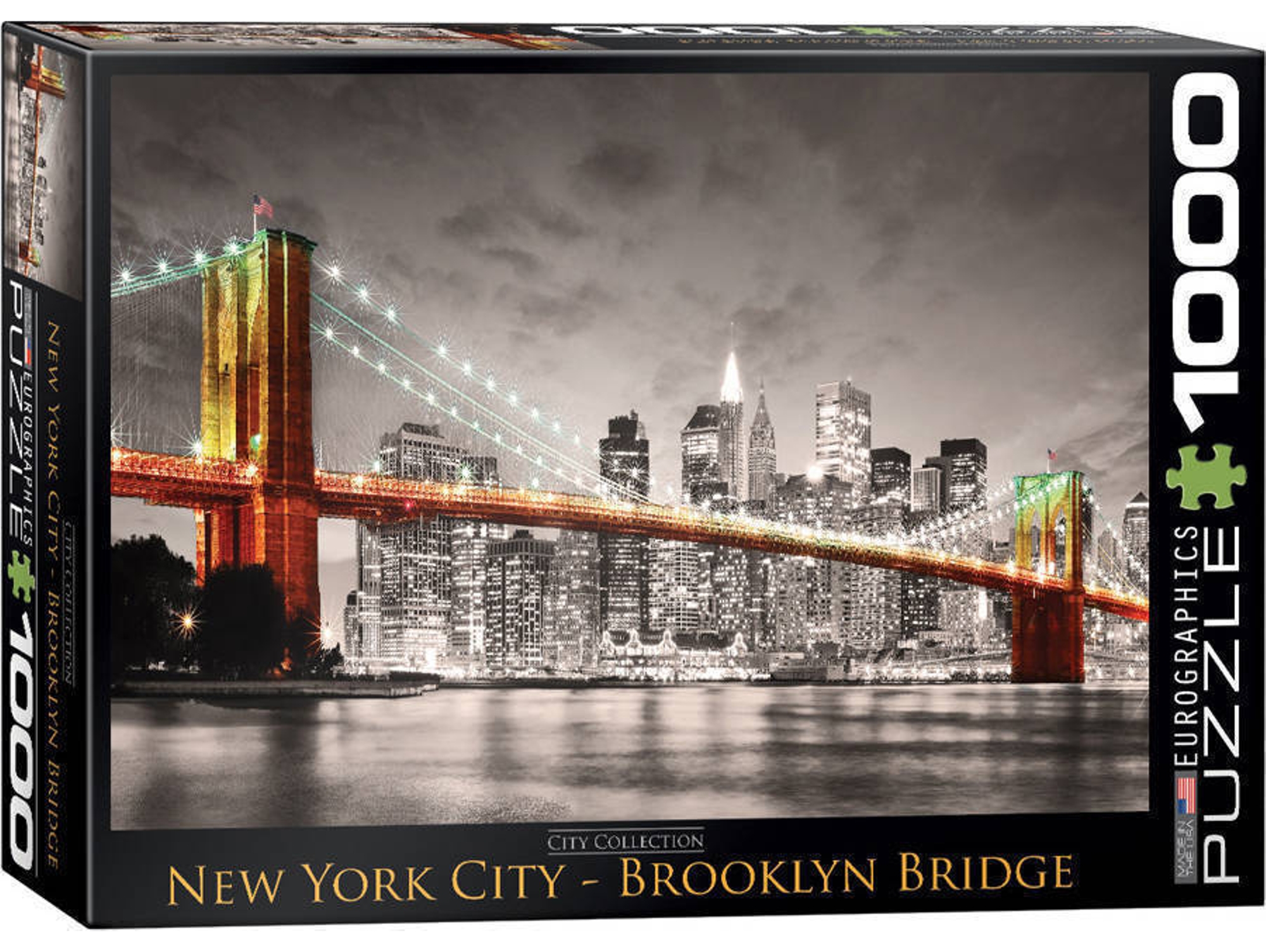 Puzzles EUROGRAPHICS New York City Brooklyn Bridge (1000 piezas)