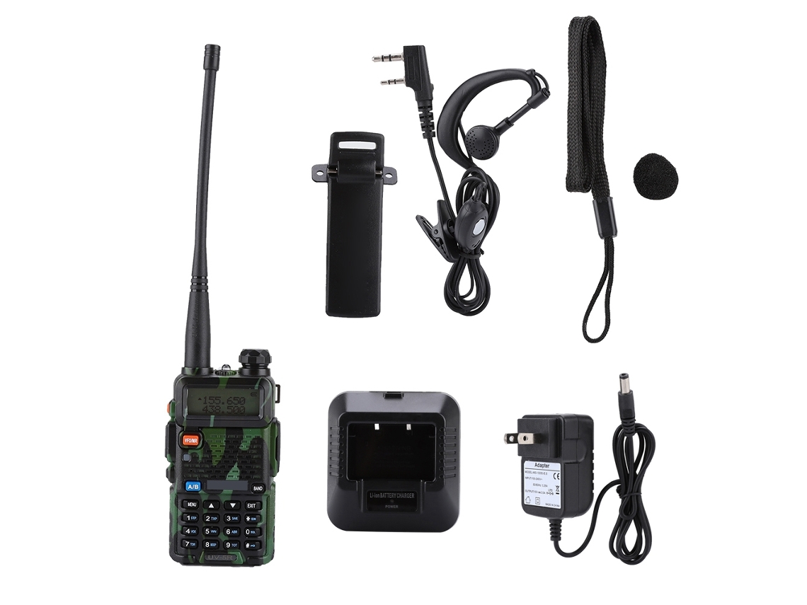 Walkie-talkie portátil de doble banda