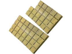 Inoomp 100 Cubos De Lana De Roca Para Esquejes. Cultivo Sin Tierra En Interiores. Crecimiento Vigoroso Y Fácil
