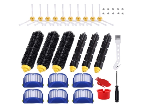 Accesorio Aspiradores IROBOT I Roomba Serie 600 550 560 614 620 630 650 660 Filtro de rodillo con cepillo