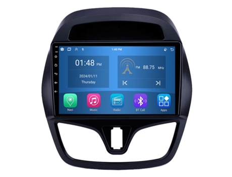 Autoradio 4GB RAM64GB ROM ROVERONE para Chevrolet Spark Beat 2015 - 2018 CarPlay Android Coche Radio Bluetooth Navegación