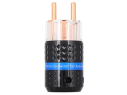 Conector De Alimentación De Audio Mono E103/f103 De Cobre Puro, Transparente, Para Equipos Audiovisuales Profesionales.