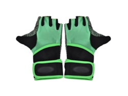 Guantes unisex Boodun de medio dedo para gimnasio y deportes, levantamiento de pesas y fitness (m)