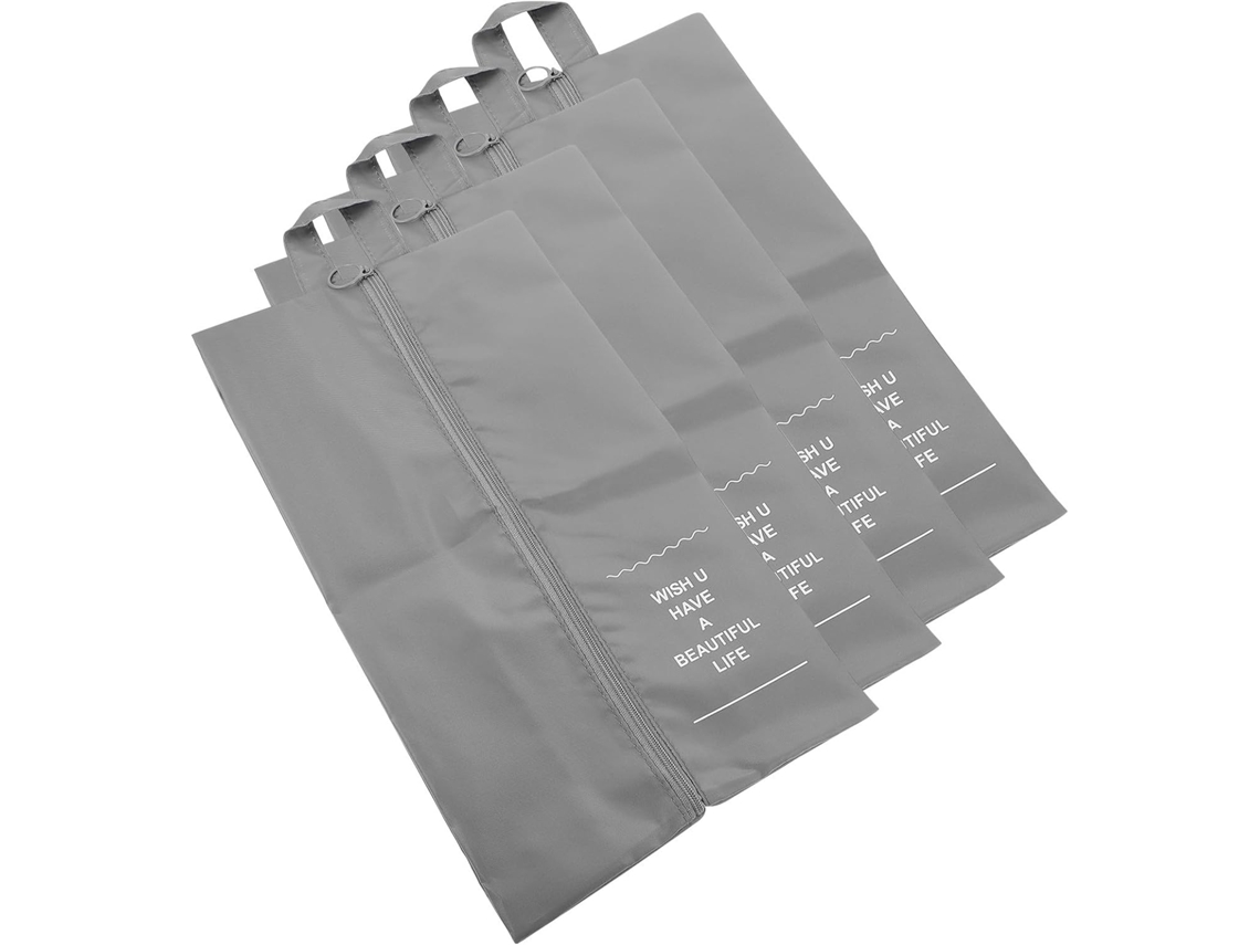 Paquete De 4 Organizadores Portátiles De Zapatos De Nailon Para Viajes Y Para Llevar A Todas Partes, Bolsas De Almacenamiento.