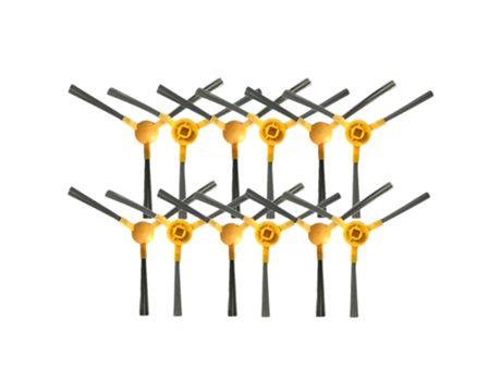 Paquete de 12 accesorios para Robot Proscenic 800T 820S, repuestos de aspiradora, paquete de 12 cepillos laterales