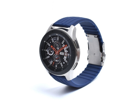 Correa Silicona Líquida para Garmin Instinct 2S Solar Azul Escuro