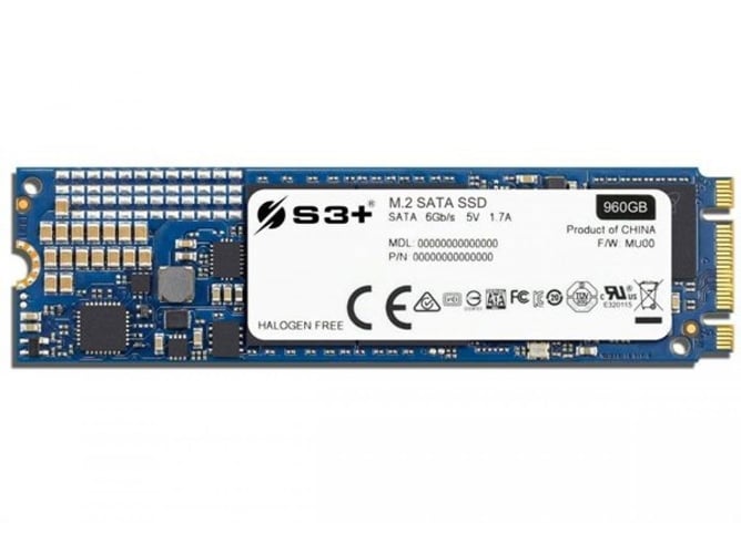 Disco SSD Interno S3+ (M.2 - 480 GB)
