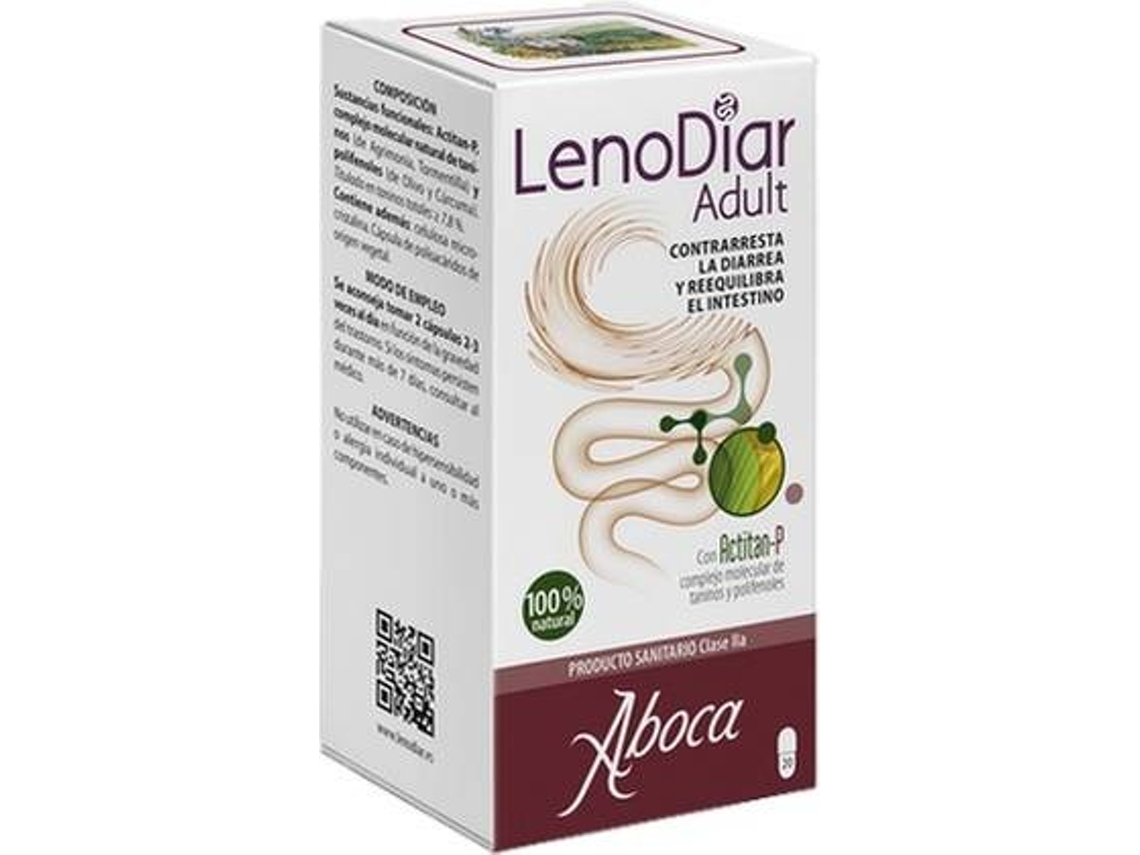 Complemento Alimentar ABOCA Lenodiar Adultos (20 cápsulas)
