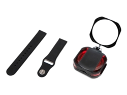Pulsera con espejo retrovisor para bicicleta y espejo de muñeca slowmoose