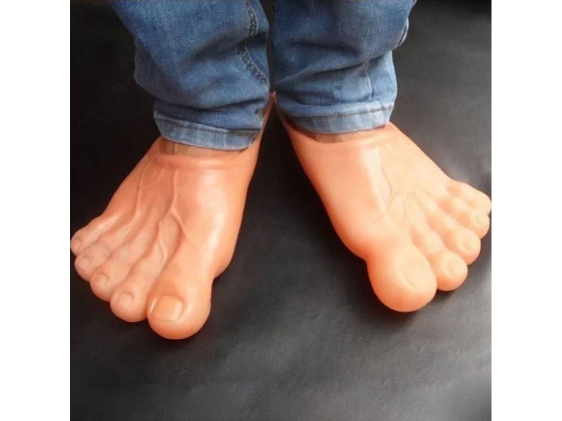 Zapatillas De Verano Para Hombre Y Mujer, Con Dedos Gigantes, Pantuflas De Simulación, Para La Playa, Interiores, Unisex, Svc