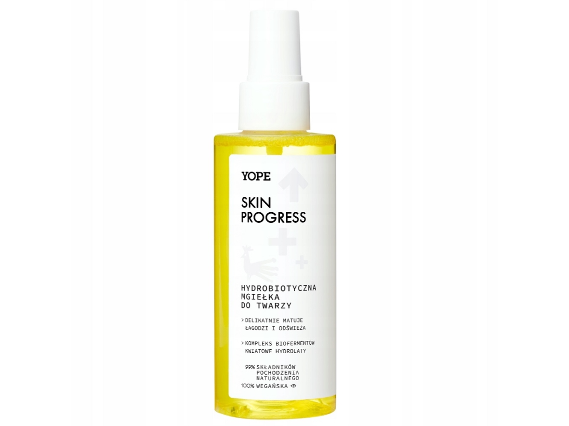 Spray facial hidrobiótico Skin Progress, 150 ml Yope