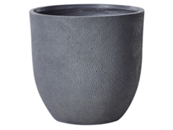 Maceta de mezcla de arcilla gris claro ⌀ 55 cm BELIANI Kannia