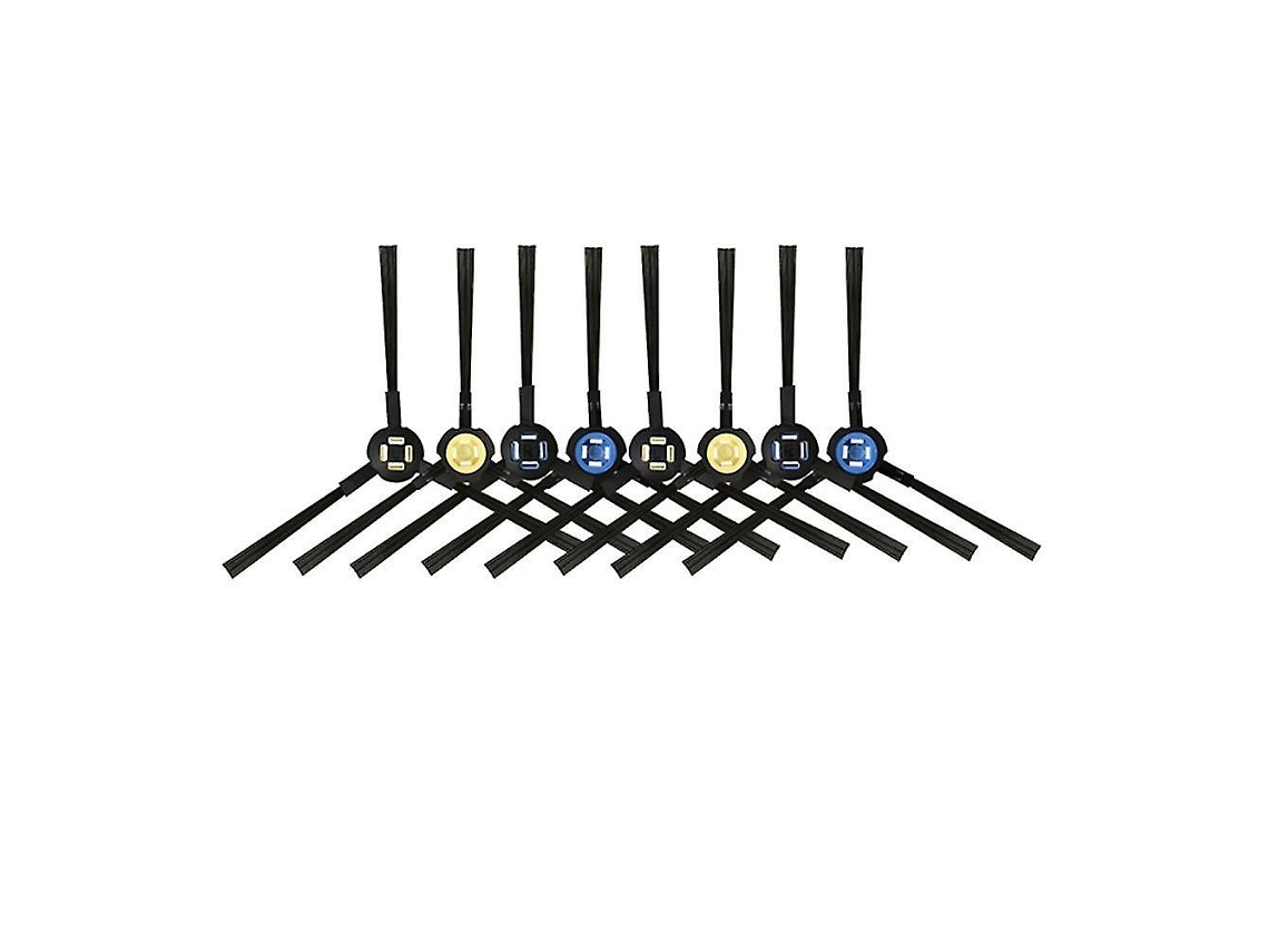 8 filtros HEPA para cepillos laterales compatibles con Silvercrest SSR1, Ilife A7/A9S/X785