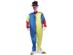 Payaso DISFRAZZES Terrorífico (183 cm - Halloween)