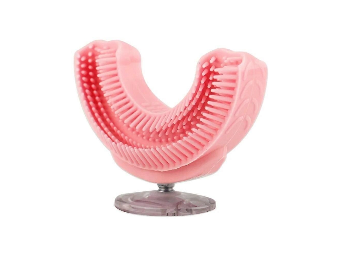 Escova De Dentes Elétrica Infantil Em Formato De U, Sônica, 360 Graus, À Prova D'água Ipx7, Com Acionamento Por Um Toque, Foy Kids.