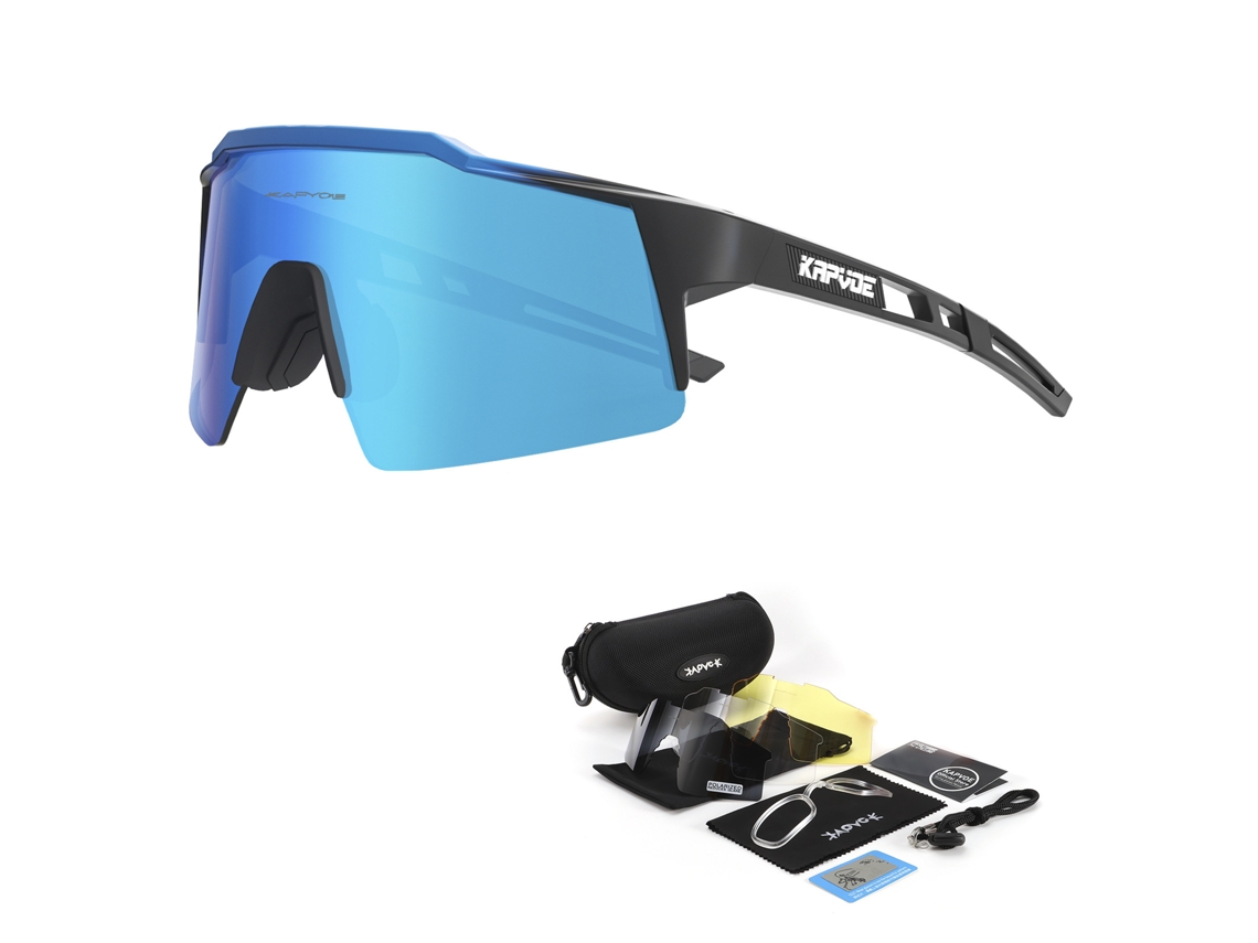 Óculos de Ciclismo, Óculos de Sol Polarizados para Corrida, para Homens e Mulheres, Ideais para Atividades Ao Ar Livre. MDUG