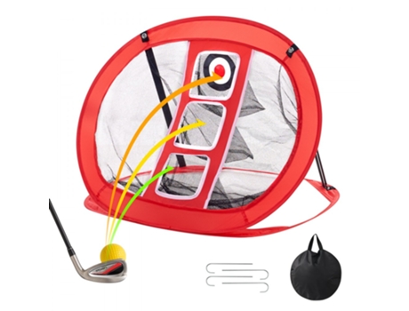 VEVOR Red de astillado de Golf, Red de práctica de Golf emergente, ayuda portátil para golpear en interiores