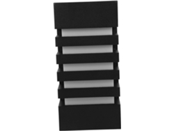 Aplique De Pared Moderno E Impermeable De 15 W Para Uso Interior Y Exterior En Patios Y Jardines.