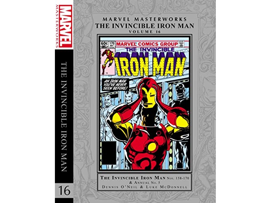 Libro Marvel Masterworks The Invincible Iron Man Vol. 16 de Dennis O'Neil e Marvel Various (Inglés - Tapa Dura)