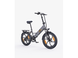 Bicicleta Eléctrica Plegable Para Adultos Hillmiles Mile 2, 250 W, 36 V 13 Ah, Neumático Ancho De 20", 100 Km De Autonomía, Freno Hidráulico