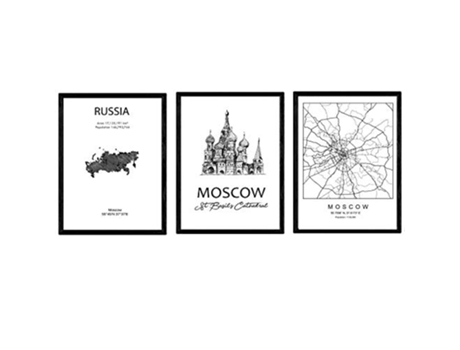 Pack de Poster NACNIC Paises y Monumentos (A3)