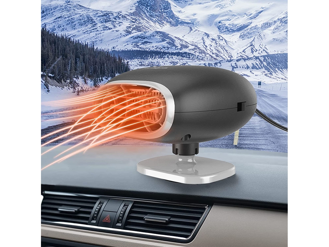 Compañero versátil para el automóvil, calefactor con descongelación rápida del parabrisas, ideal para conducir en invierno y comodidad durante todo el año.