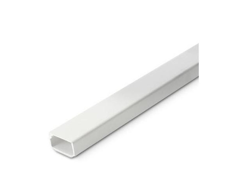 Canaleta blanca adhesiva 16-25mm 2mtos