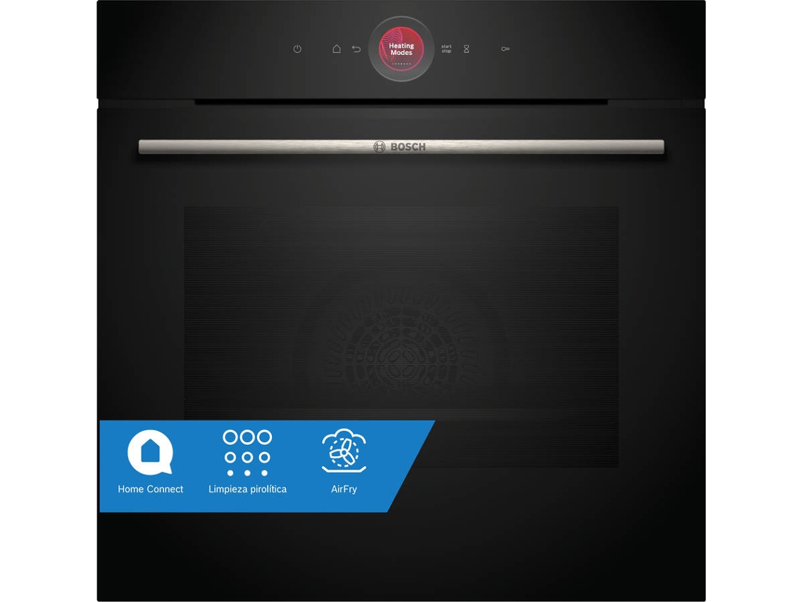 Horno BOSCH HBG774KB1 (71 L - Pirolítico - Negro)