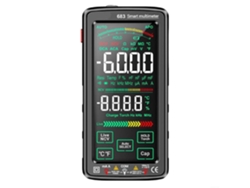 Multímetro De 6000 Cuentas Con Pantalla, Voltímetro, Ca/cc, Usb, Detección Ncv, Lámpara.