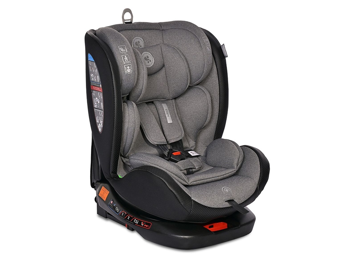Silla de auto ARES (40-150cm) de LORELLI Grey Jasper
