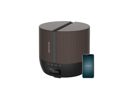 Humidificador Purearoma 550 Connected Black Woody Cecotec 500 ml