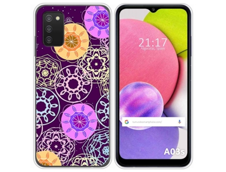 Carcasa Samsung Galaxy A03s TUMUNDOSMARTPHONE Dibujos Multicolor