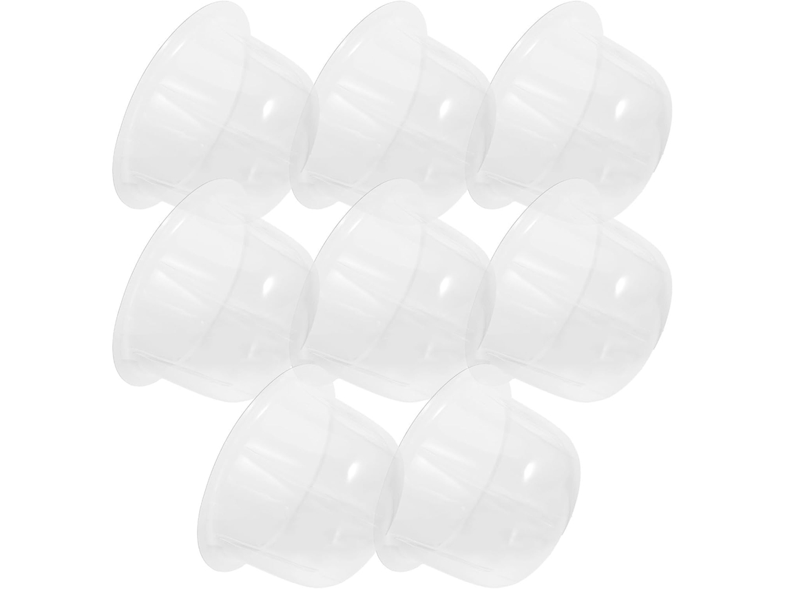 Juego 8 Percheros Redondos Pvc Sombreros Niños Niñas 52 Prácticos Ligeros Ideales Guardar Gorras Armarios