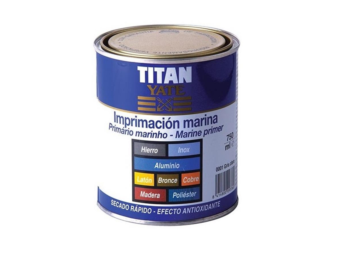 Titan Imprimacion Marina Yate Cinza Claro 0,75L