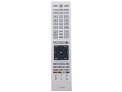 YUYSAN Control Remoto de TV Adecuado para el Control Remoto de TV Toshiba Ct-90428