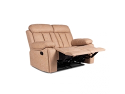 Sofá relax 2 plazas Kendal Beige 152 x 101 x 97 cm
