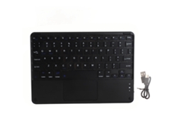 Teclado Inalámbrico Bluetooth Con Panel Táctil, 78 Teclas, Ultrafino, Silencioso, Para Android Y Windows.