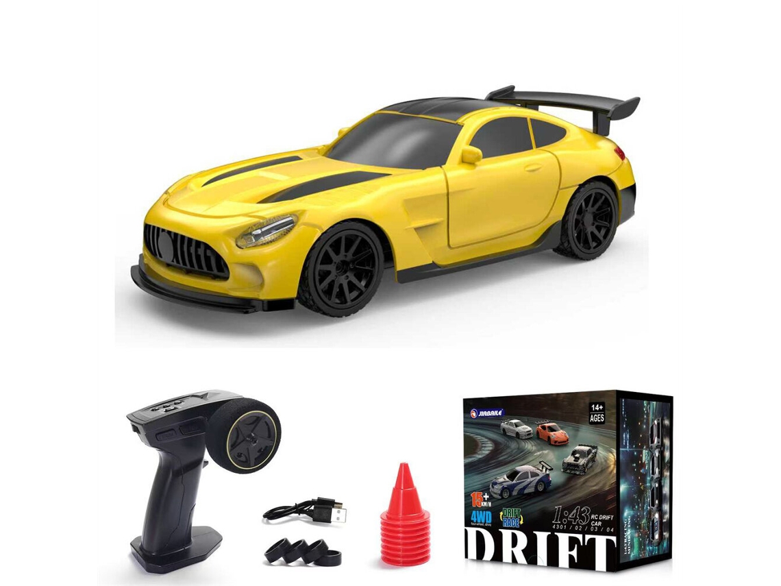 4305ajiabaile 4304a 4305a 4310 4311 Rtr 1/43 2.4g 4wd Drift Gyroscope Opcional LED On-road Juguete para niños MDUG